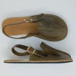 Khaki Green handmade sandals (6)