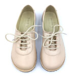 Beige handmade barefoot sneakers (3)