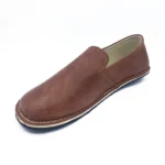 barefoot handmade loafer womens dark brown (5)