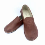 barefoot handmade loafer womens dark brown (5)