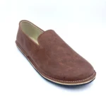 barefoot handmade loafer womens dark brown (5)