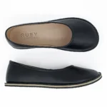 ruby barefoot ballet shoes Black (5)