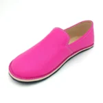 ruby barefoot handmade pink loafer shoe (5)