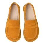 Yellow Suede Loafer